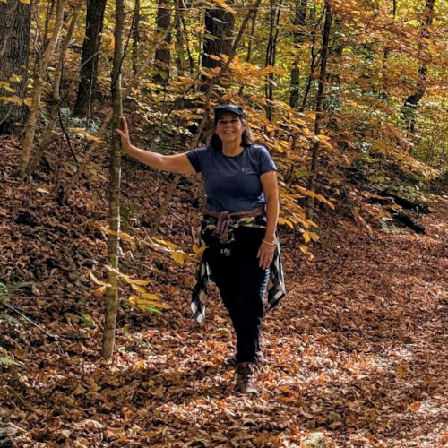 About susan fall hike 500sq